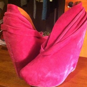 Jeffrey Campbell Zoomie Wedge Booties