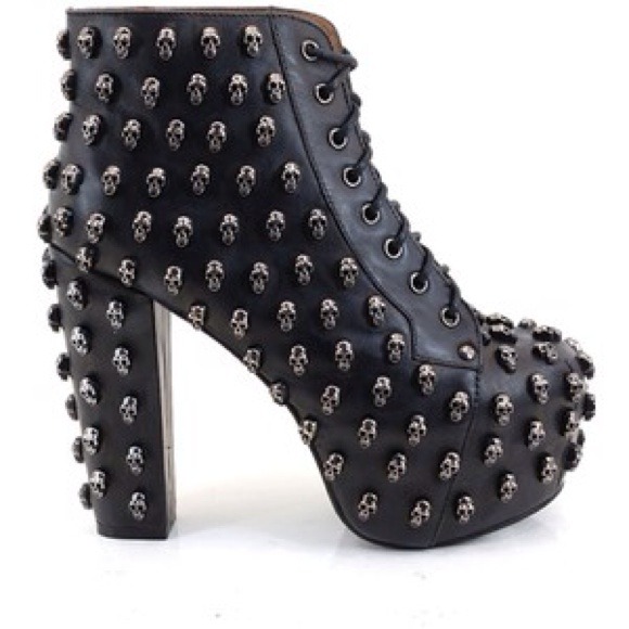 Jeffrey Campbell Shoes - Skull LITA inspired booties !
