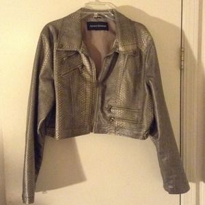 Faux Leather Jacket