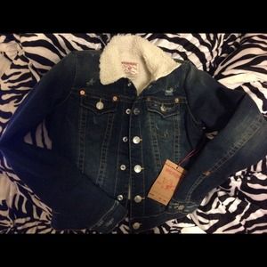 True Religion Women Denim Jacket-On sale this week