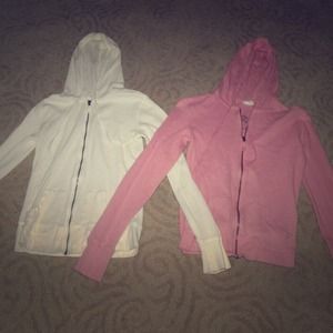 Brand new flannel zip ups