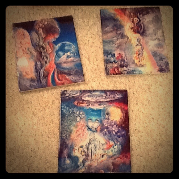 Hand painted fairy pictures from NOLA