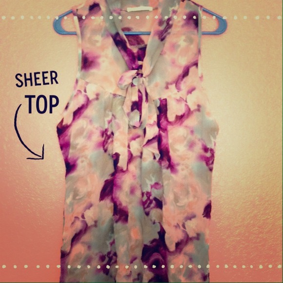 🎉HP 01/22/14🎉 Sheer Top