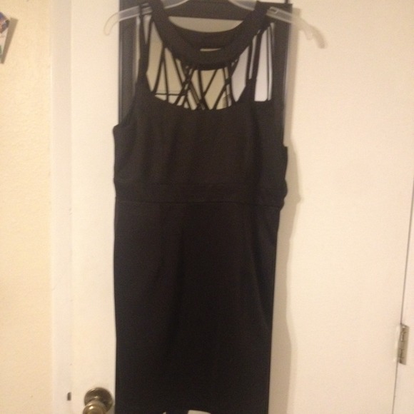 Black dress.
