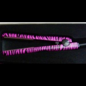 Cortex mini zebra print hair straightener