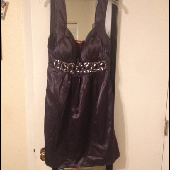 Silk dress.