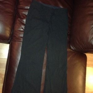Black slacks, strong material