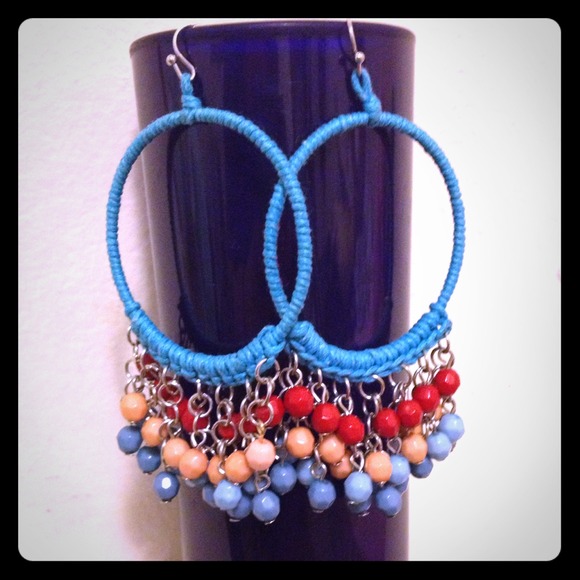 Baby blue earrings!!!