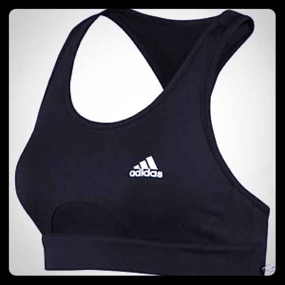 REDUCED PRICE!! 2 Adidas black sports bras 💪