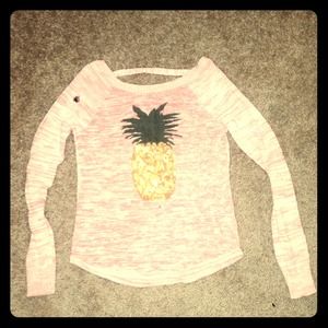 Peach Pineapple Sweater 🍍