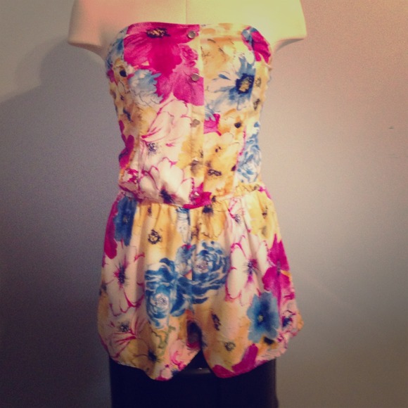 Floral Romper