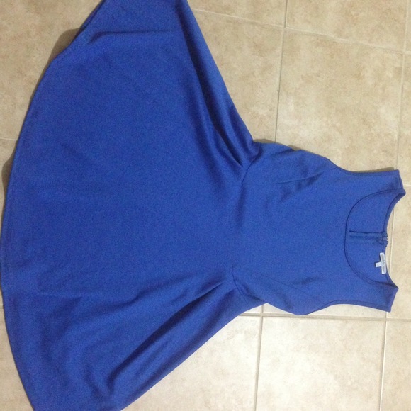 Blue dress