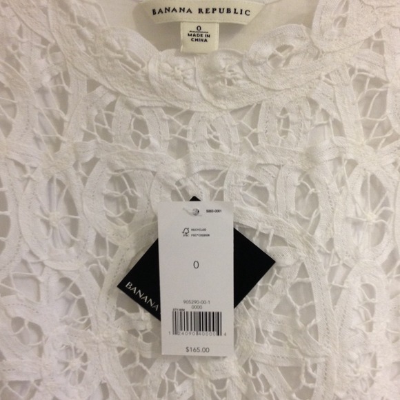 Banana Republic cotton lace dress - Picture 2 of 4