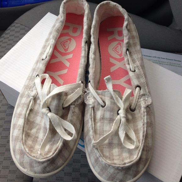 Roxy boat shoes! Worn for literally 30 seconds