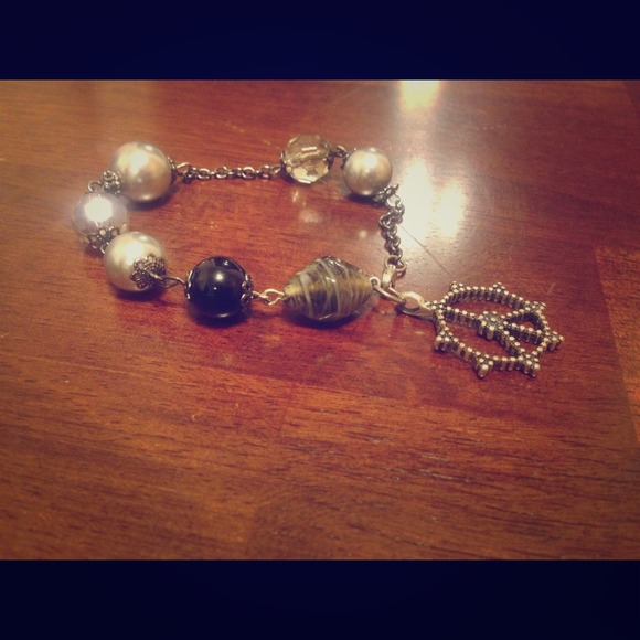 Up-Cycled Handmade Bracelet.