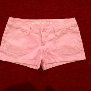 Pink shorts