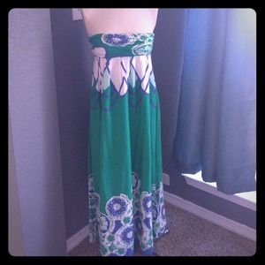 Green Moulinette Soeurs maxi dress