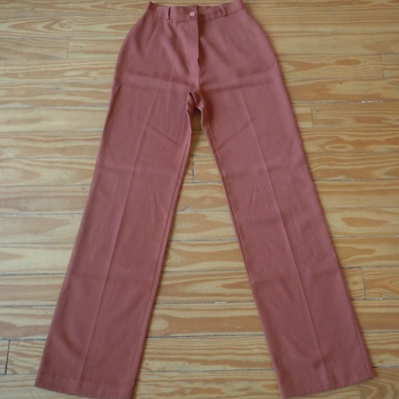 Classic vintage high waist dress pants - Picture 3 of 4