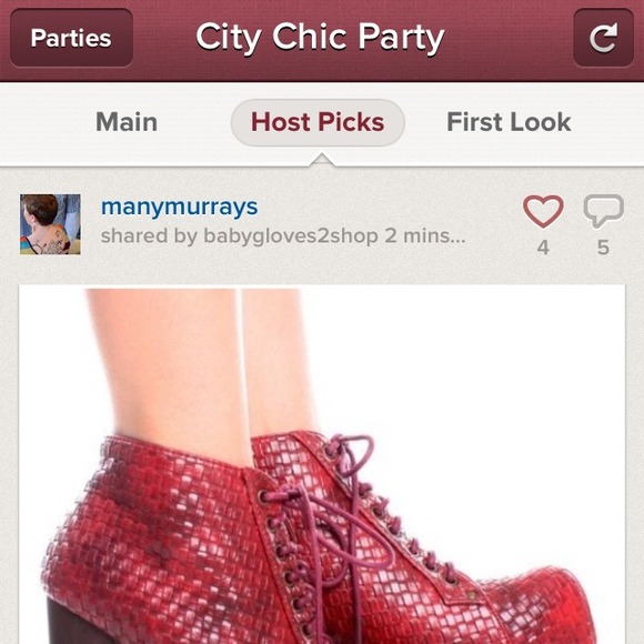 ❌SOLD OUT❌Red color available for Woven Boots - Picture 2 of 2