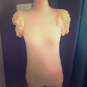 Cream French Connection top