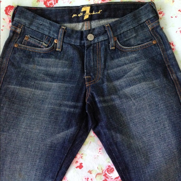 7 for all Mankind Dark Wash Jeans