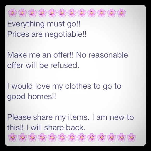 Everything must go!!