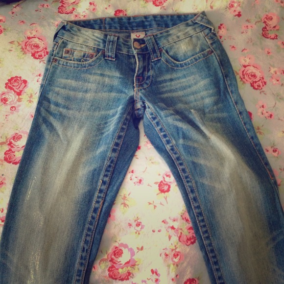 BUNDLE! True Religion Jeans and Paprika Blue Skirt