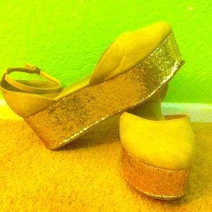 Glitter platforms