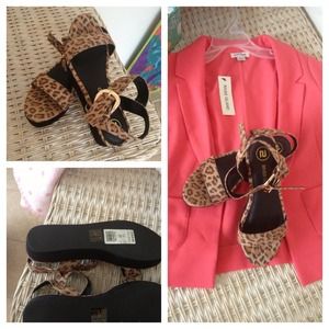 Shoes size 13 blazer size 5 toddler girls