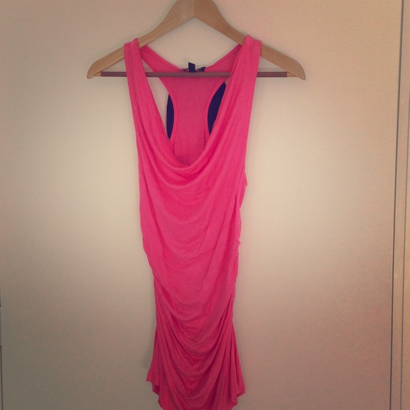 Bebe pink top with oversized bow - Picture 1 of 3
