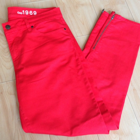 Gap Red Legging Jean