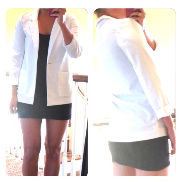 White blazer. Never worn