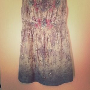 MM unplugged by Miss Me strapless top! Never worn!