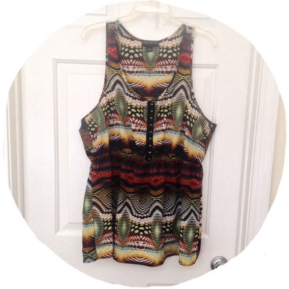 Tribal Top Forever 21 Plus