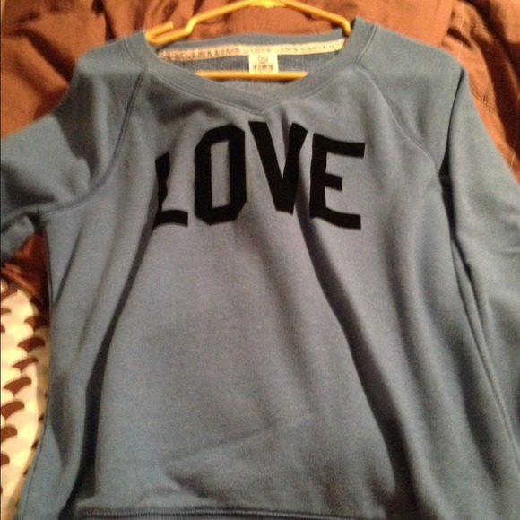 Victoria secret sweatshirt.