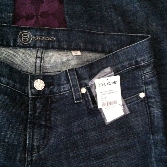 bebe Denim - Authentic Bebe Jeans With Rhinestone Size-30