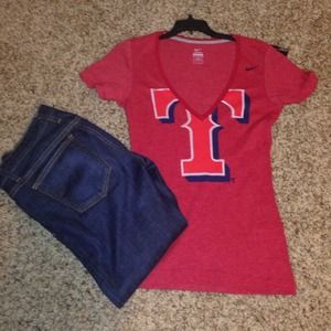 Texas Rangers Vneck T