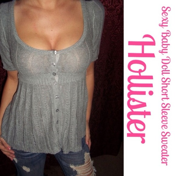 Hollister Baby Doll Sweater Top - Picture 2 of 2
