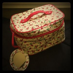 Bowl of Cherries Make Up Bag