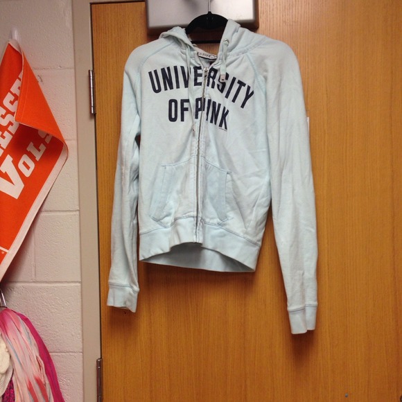 Victoria's Secret PINK zip up flannel lined jacket