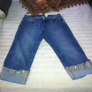 Cropped jeans