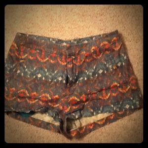 Free People mid rise shorts