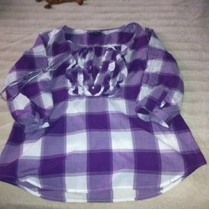 Sheer 3/4 link top