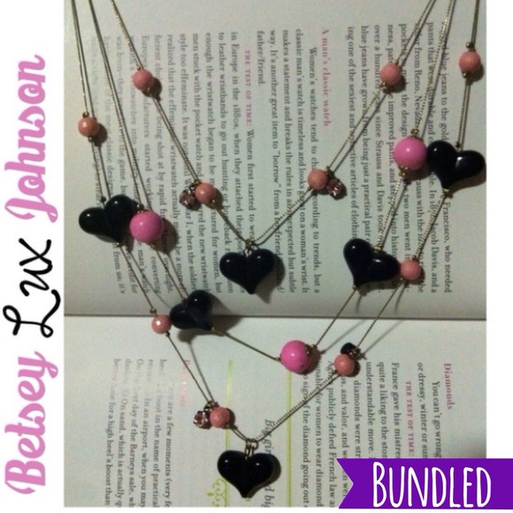 🔽Betsey Johnson | Authentic | Black Hearts🔽