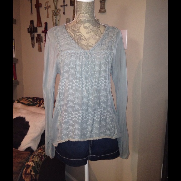 Johnny Was long sleeve top