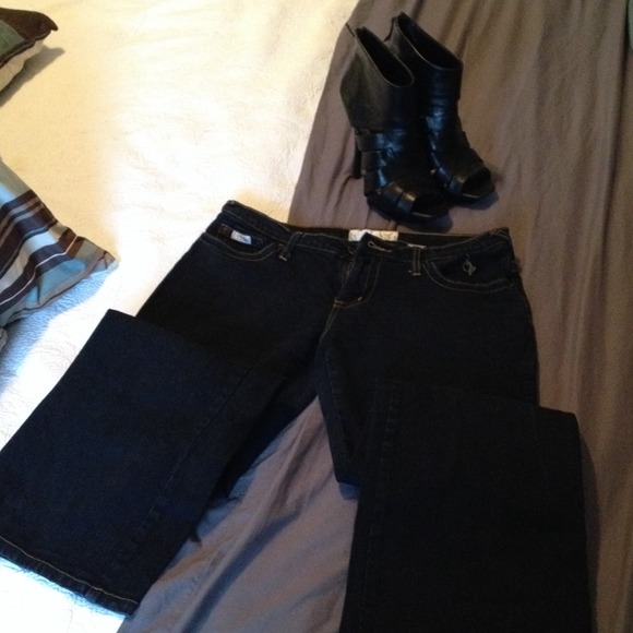 Reduced!! Baby phat jeans, dark wash size 11
