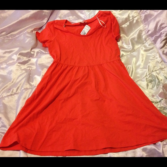Red Skater Dress