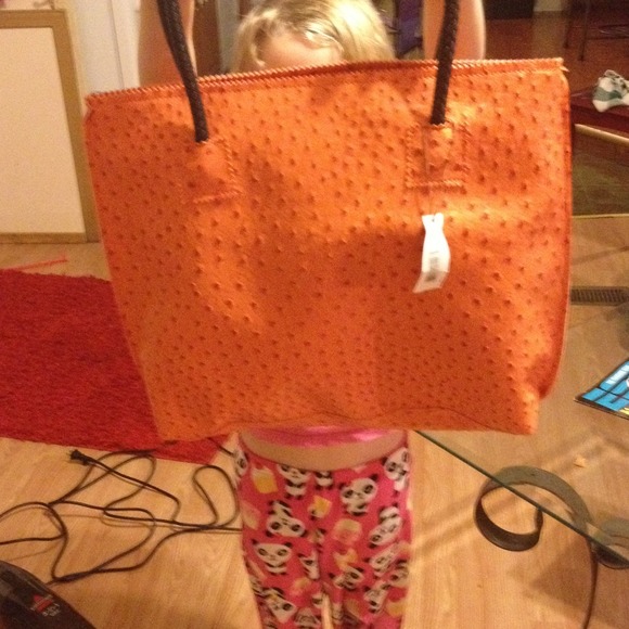 Orange purse