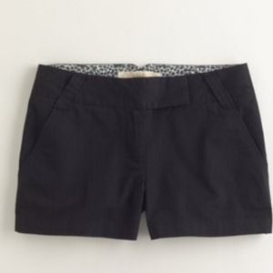 J crew black chino shorts 2