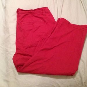 Coral capris
